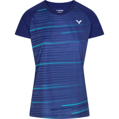 Victor Sport-Shirt T-34100 B Team Series blau Damen
